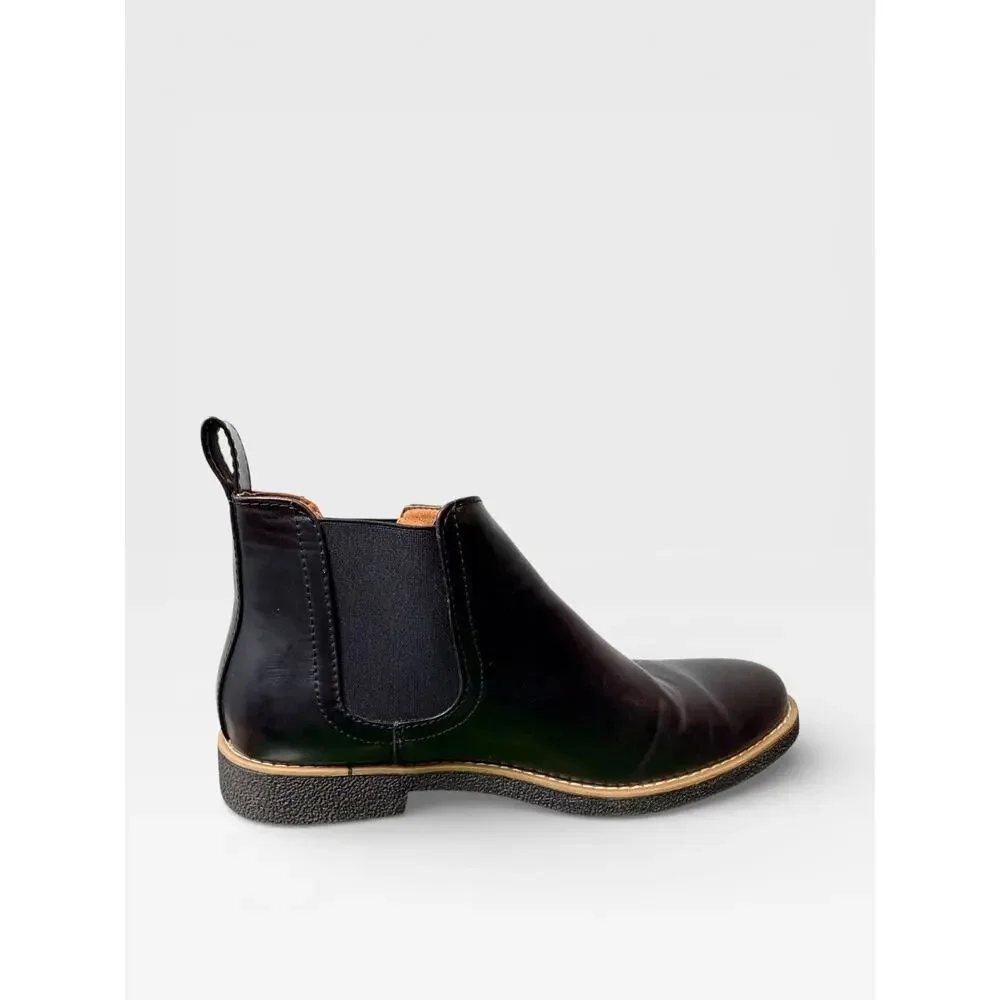 Deer Stags Men's Black Rockland Memory Foam Chelsea‎ Boots Shoes Size 12W